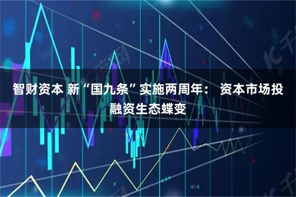 智财资本 新“国九条”实施两周年： 资本市场投融资生态蝶变